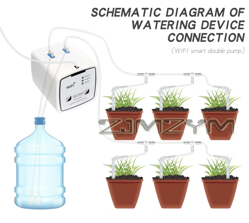 Smart Garden Iot - Kit de système d'irrigation goutte à