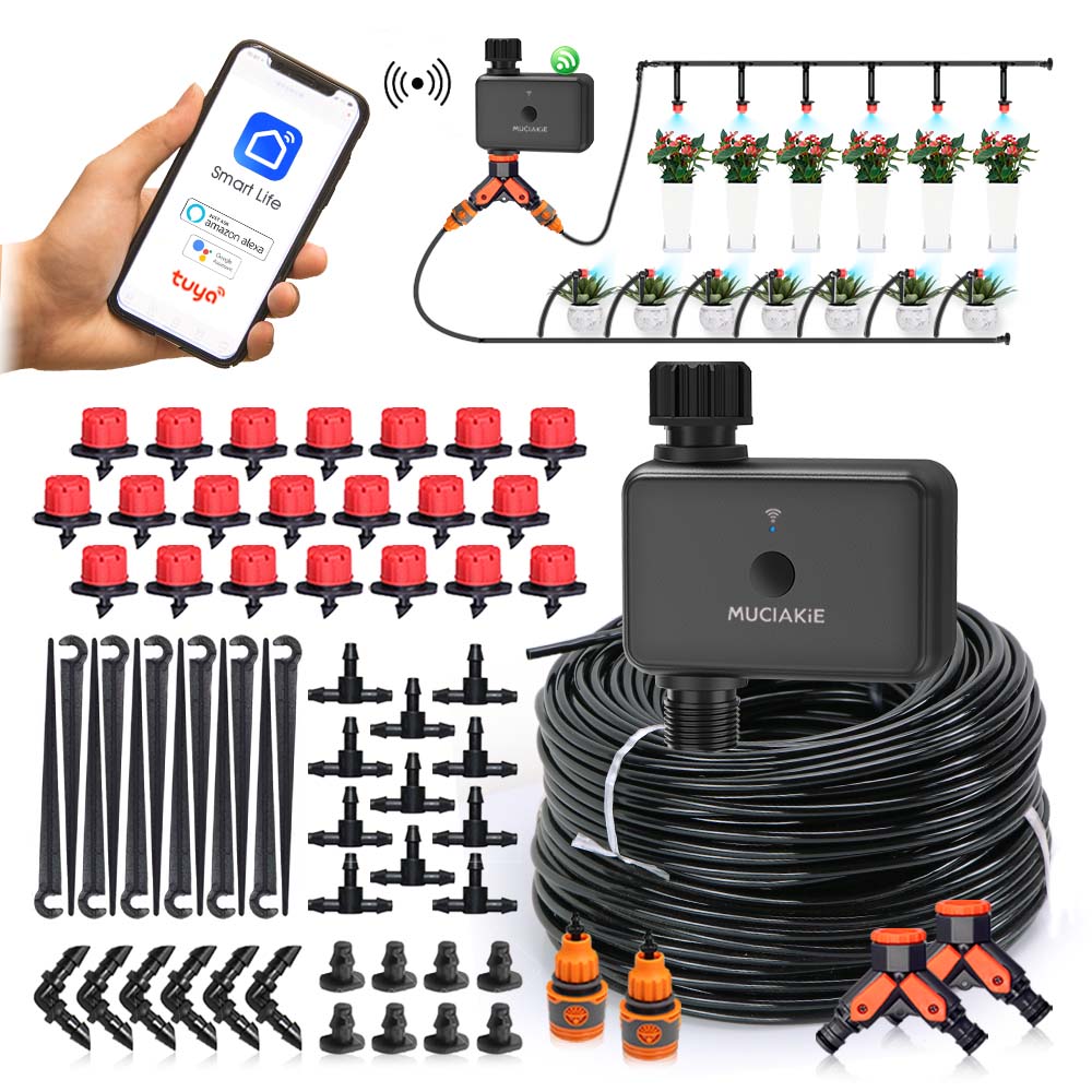 Smart Garden Iot - Minuterie WiFi double bande pour jardin,
