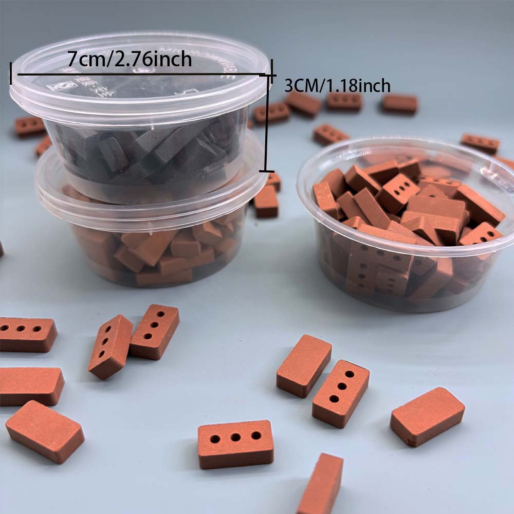 1 boîte 50pcs briques en rouge - Smart Garden Diy avis et prix