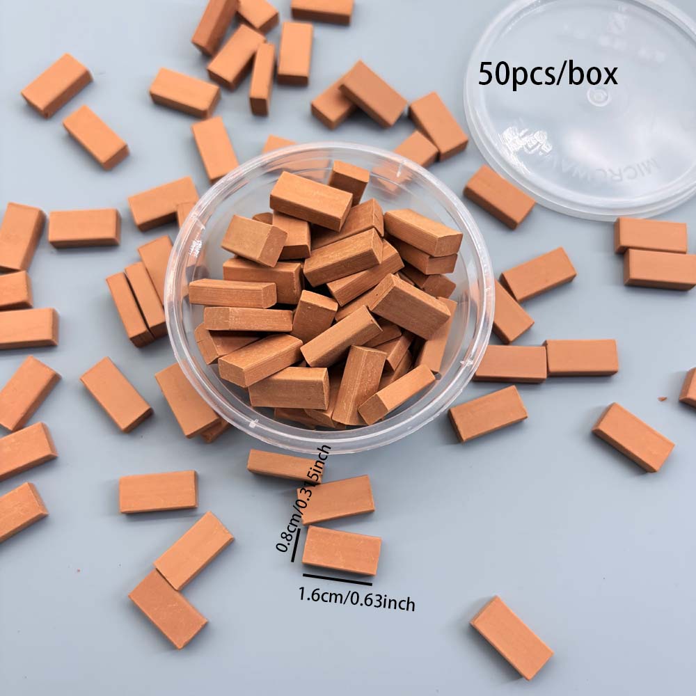 1 boîte 50pcs briques en rouge - Smart Garden Diy avis et prix