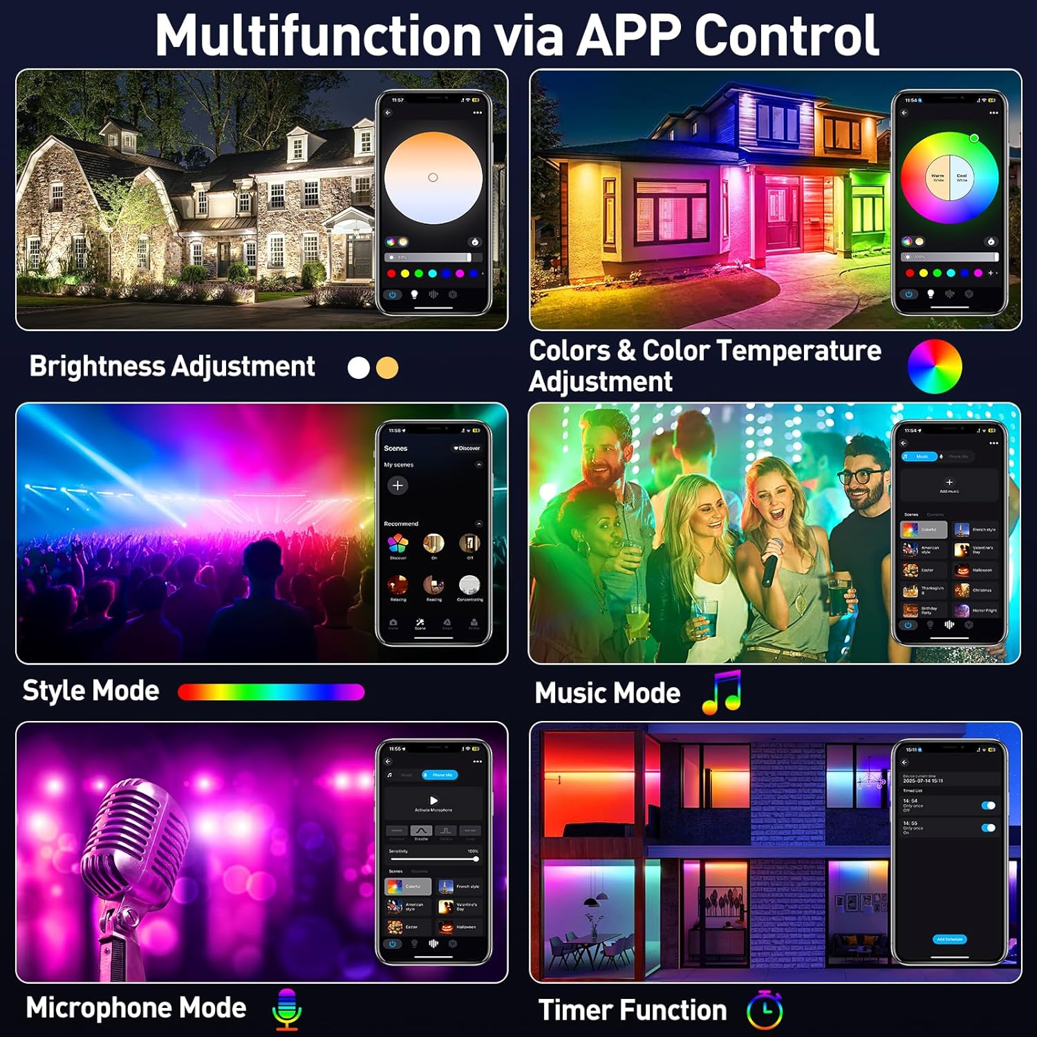 Barre de projecteur LED RGB 50 - Smart Garden Lights Uk avis et prix