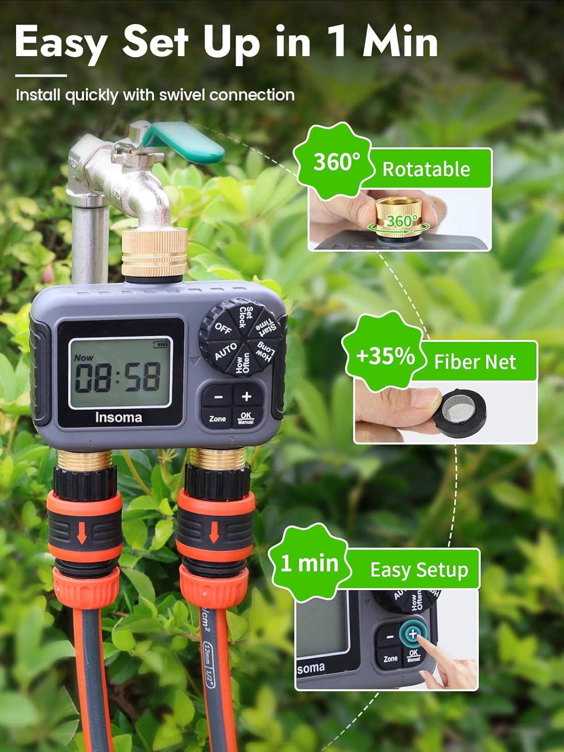 Système d'arrosage intelligent - Smart Garden Iot avis et prix