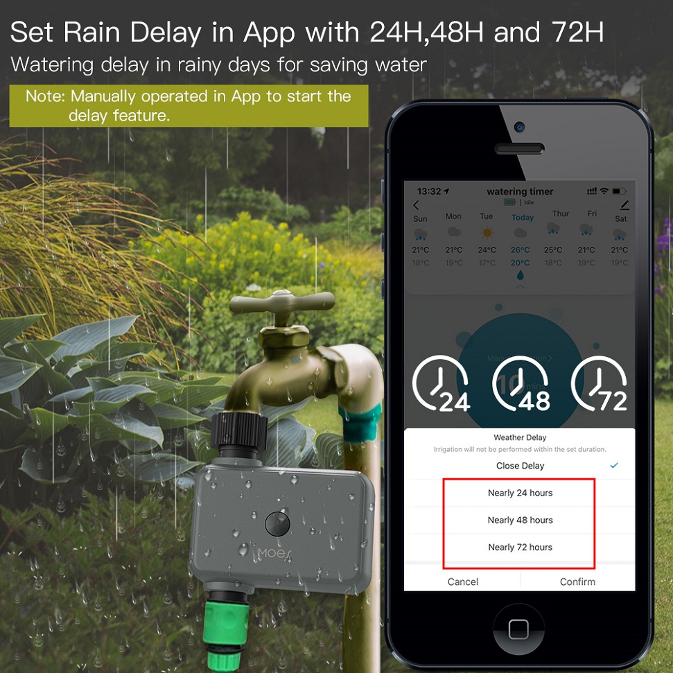 BLU-Vanne-Système d'Arrosage d - Smart Garden Iot avis et prix