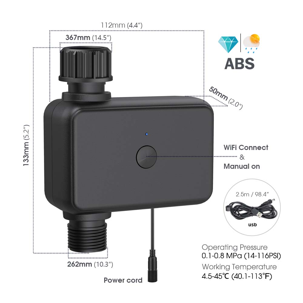 Minuterie WiFi double bande po - Smart Garden Iot avis et prix