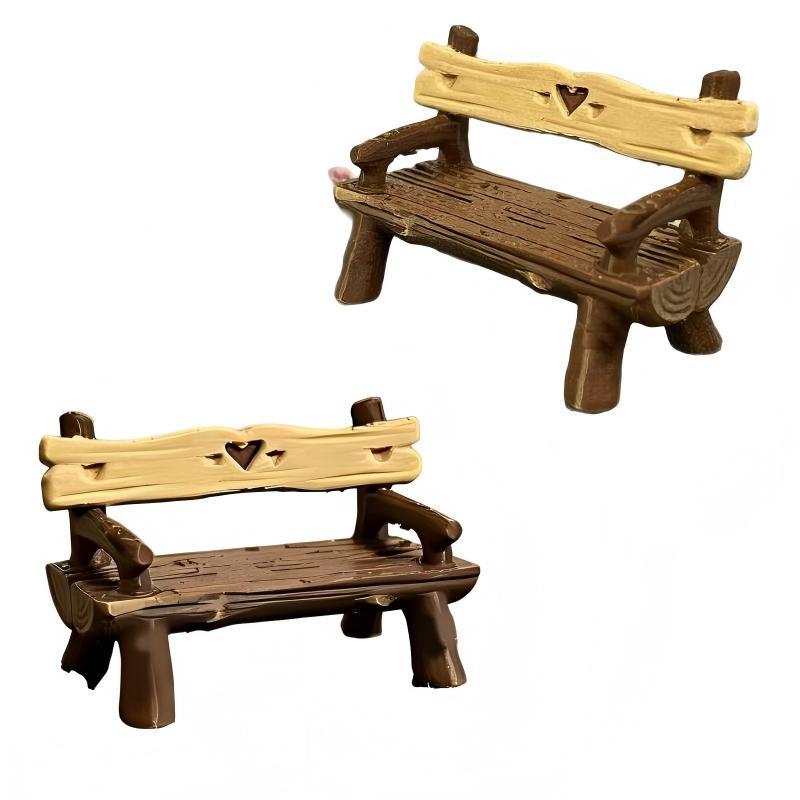 2 pièces, banc miniature 1/12, - Smart Garden Diy avis et prix