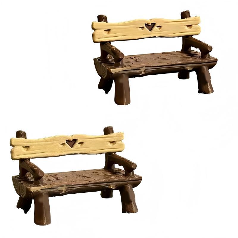 2 pièces, banc miniature 1/12, - Smart Garden Diy avis et prix